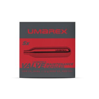 Wartungskapseln Umarex 12g Co2&amp;&Ouml;l 5er Pack