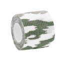 Tarnband selbsthaftend Fosco Snow Camo 5cm x 4,5m