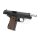 Pistole WE M1911 Full Metal v3 Schwarz 6mmBB GBB 15Rds ab18