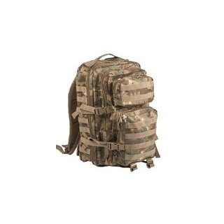 Rucksack US Assault Pack LG Woodland Arid