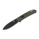 Taschenmesser EH CRKT Bona Fide OD Green 89mm 4116 Demontierbar