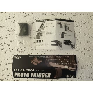 Abzug Trigger PDI  f&uuml;r Hi-Capa Proto Type Schwarz P-3700