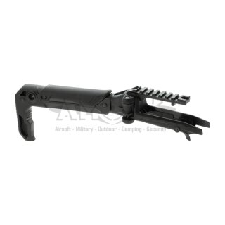 Schulterst&uuml;tze Folding Stock Action Army Schwarz  f&uuml;r AAP01