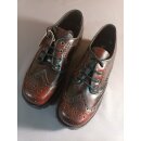 Schuhe Boots&amp;Braces 3Loch Budapester Burgundy EU40...