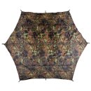 Mehrzweckplane Hexagon Tarp Flecktarn 340x310cm