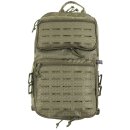 Rucksack Compress Oliv OctaTac 7-15l 23 x 42 x 24cm