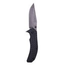 Taschenmesser EH 101Inc Demon Schwarz 75mm Stonewashed