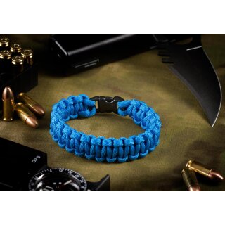 Armband Paracord UN Blau 2 x 21cm Invader Gear One Size